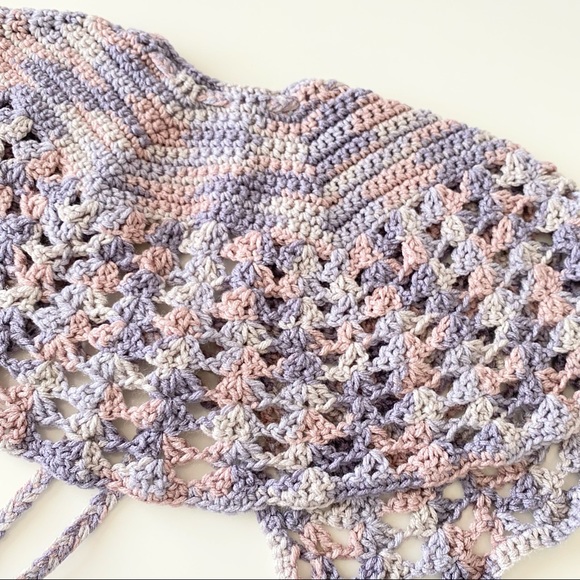 Handmade crochet shrug - Picture 4 of 5